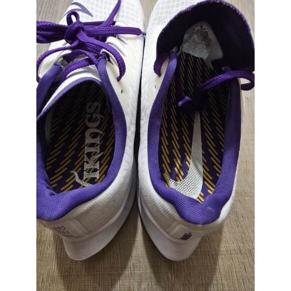 Nike Zoom Winflo 6 Minnesota Vikings Men’s Size 9.5 White Purple Running Shoes C main image 8